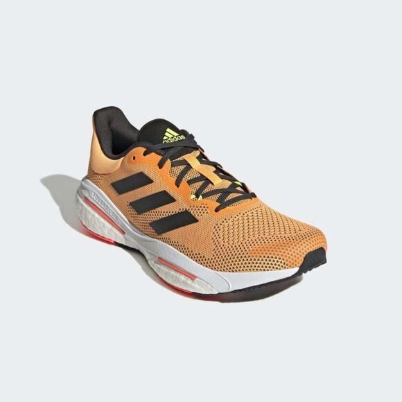 Adidas Solarglide 5 GX5470 Men's Flash Orange/Carbon Running Shoes Size 6.5 WP58 - Picture 5 of 7